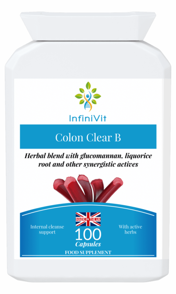 Colon Clear B - Effective Colon Cleanse Tablets for Gentle Detoxification and Digestive Health Support.